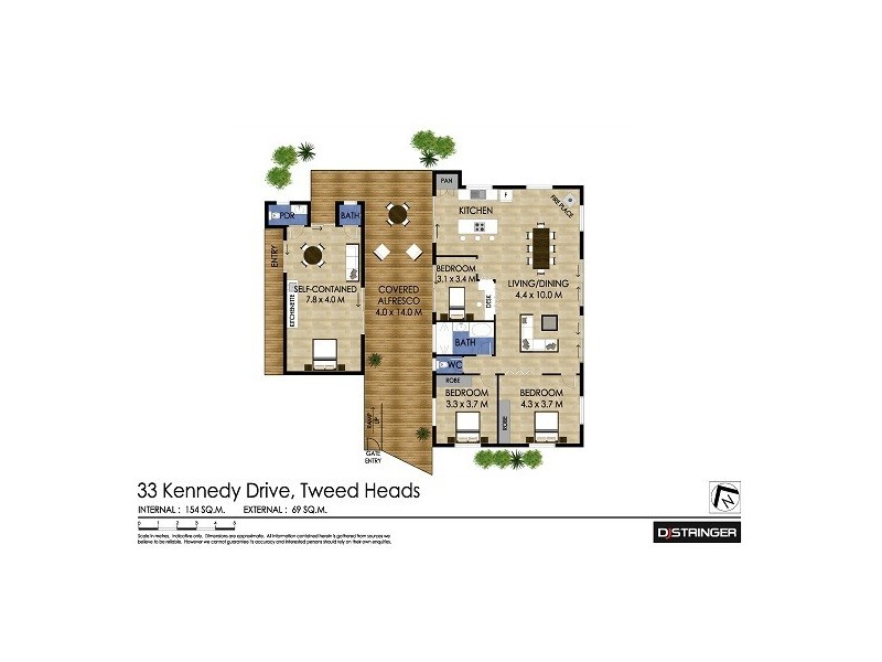 33 Kennedy Drive, Tweed Heads NSW 2485 Floorplan