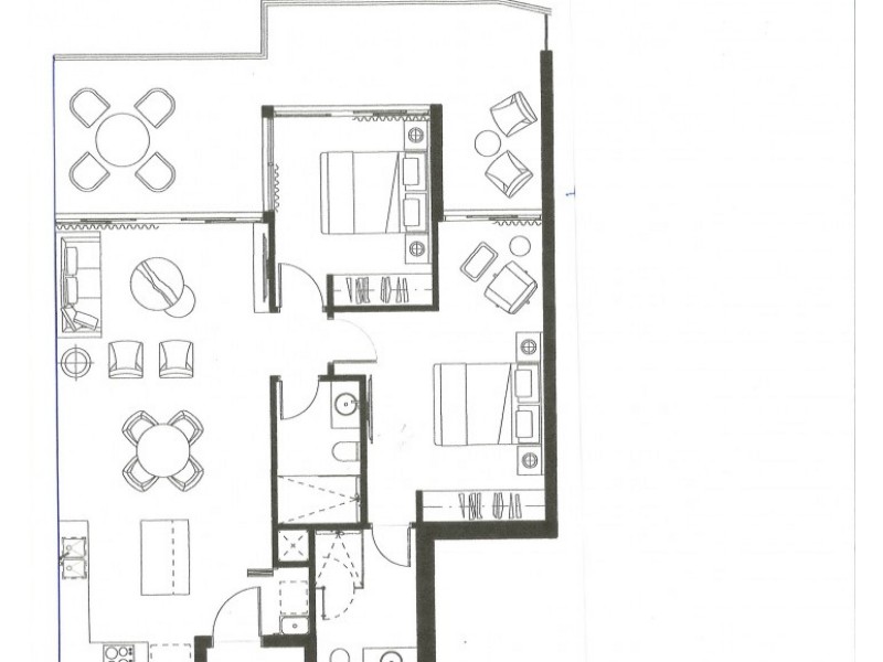 1202/76 Musgrave Street, Kirra QLD 4225 Floorplan