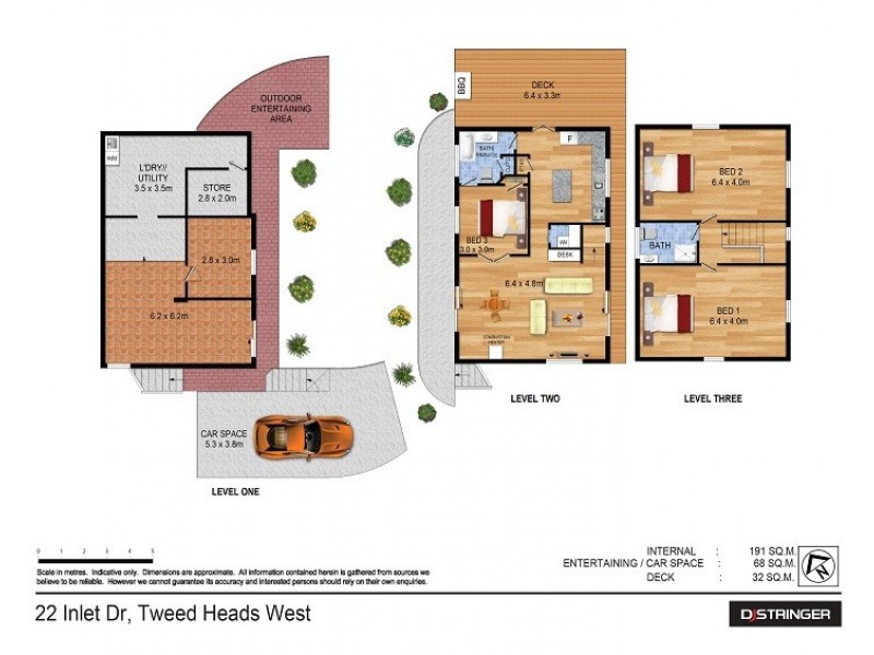 22 Inlet Drive, Tweed Heads West NSW 2485 Floorplan
