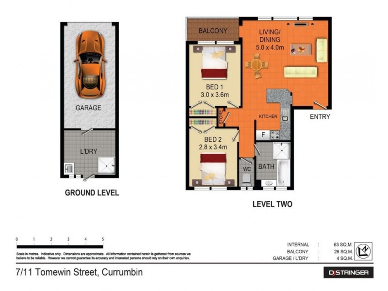 7/11 Tomewin Street – ‘Sanctuary Court’, Currumbin QLD 4223 Floorplan