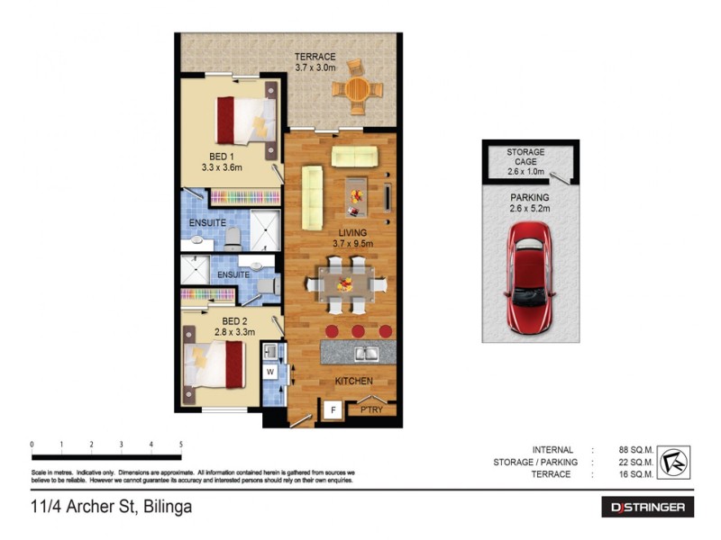 11/4 Archer St, Bilinga QLD 4225 Floorplan