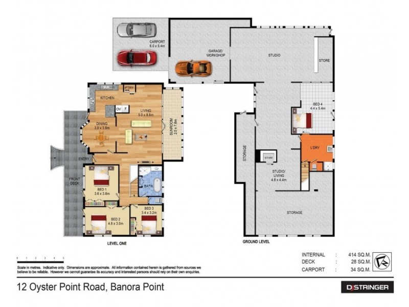 12 Oyster Point Rd, Banora Point NSW 2486 Floorplan