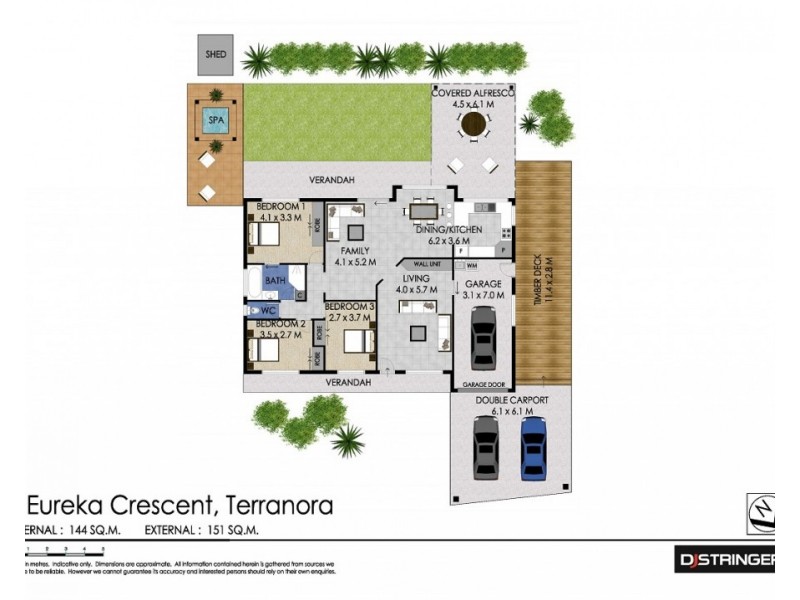 9 Eureka Crescent, Terranora NSW 2486 Floorplan