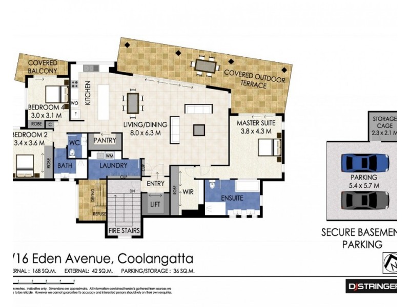 7/16-18 Eden Avenue, Rainbow Bay QLD 4225 Floorplan