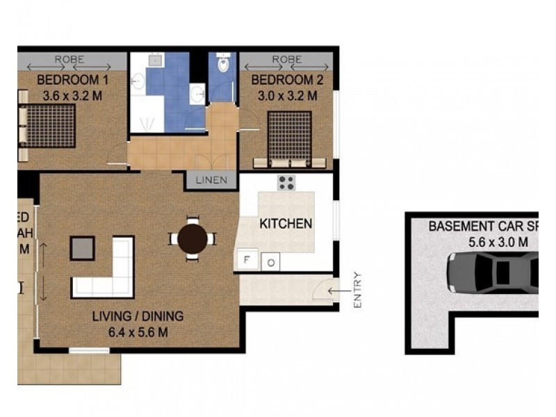 5/63 Dixon Street, Coolangatta QLD 4225 Floorplan