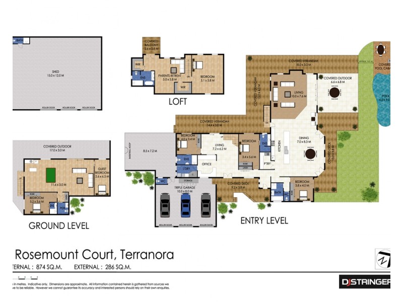 7 Rosemount Crt, Terranora NSW 2486 Floorplan