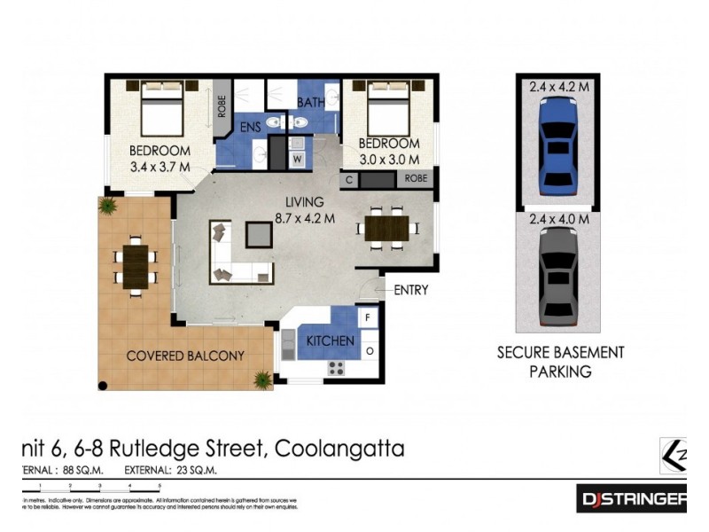 6/6 Rutledge Street, Coolangatta QLD 4225 Floorplan