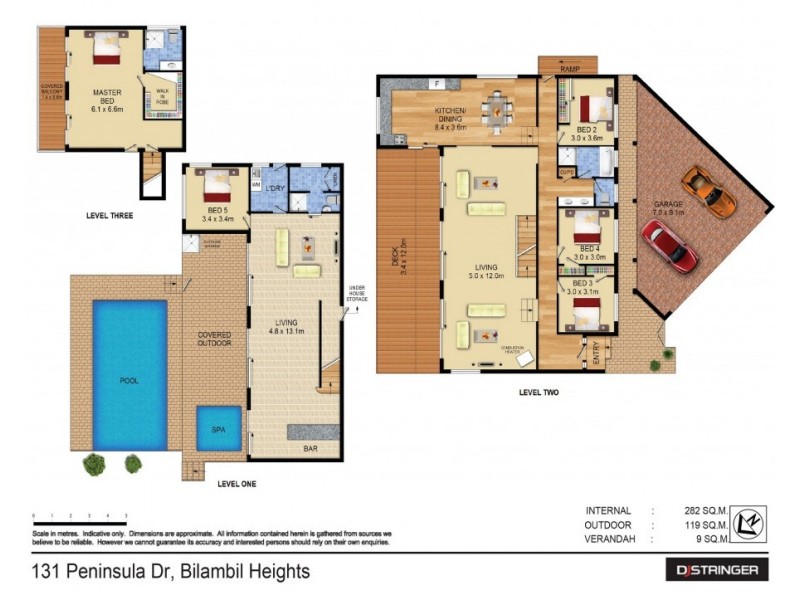 131 Peninsula Drive, Bilambil Heights NSW 2486 Floorplan