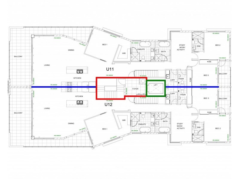 12/174 Pacific Parade, Bilinga QLD 4225 Floorplan