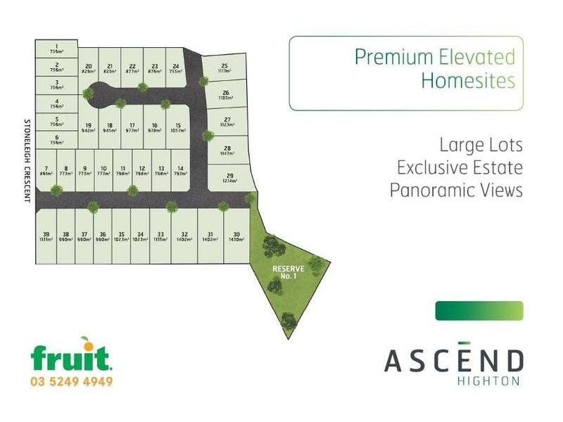 Lot 25,  Ascend Estate, Highton VIC 3216