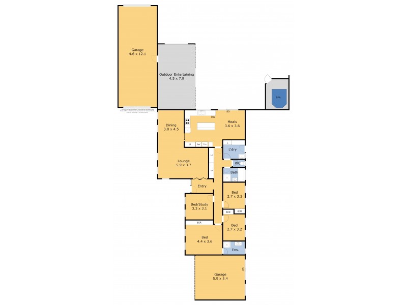 2 Inala Court, Marshall VIC 3216 Floorplan