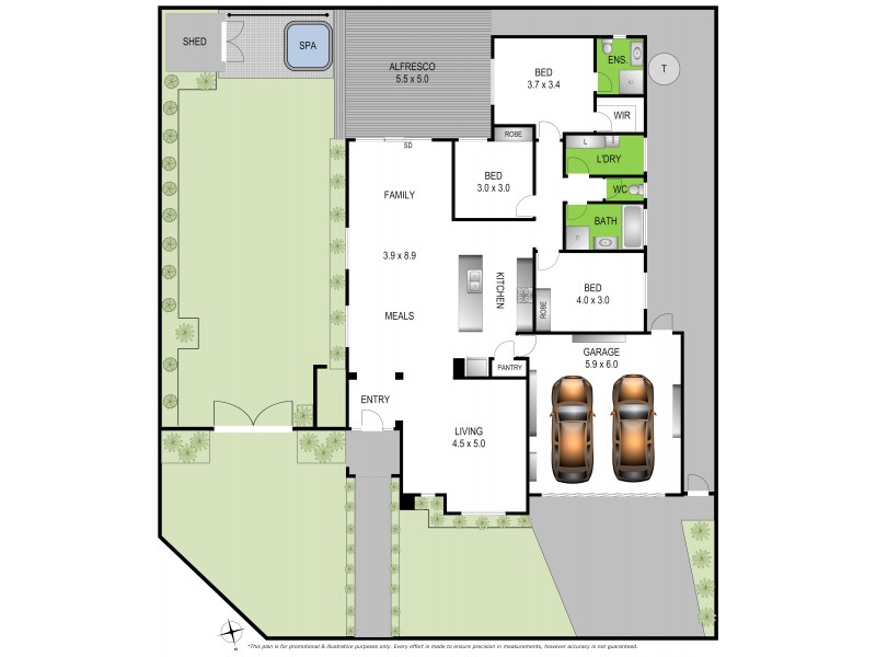 30 Barry Court, Grovedale VIC 3216 Floorplan