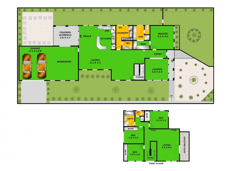 4 Pollard Drive, Leopold VIC 3224 Floorplan