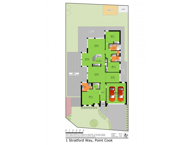 1 Stratford Way, Point Cook VIC 3030 Floorplan