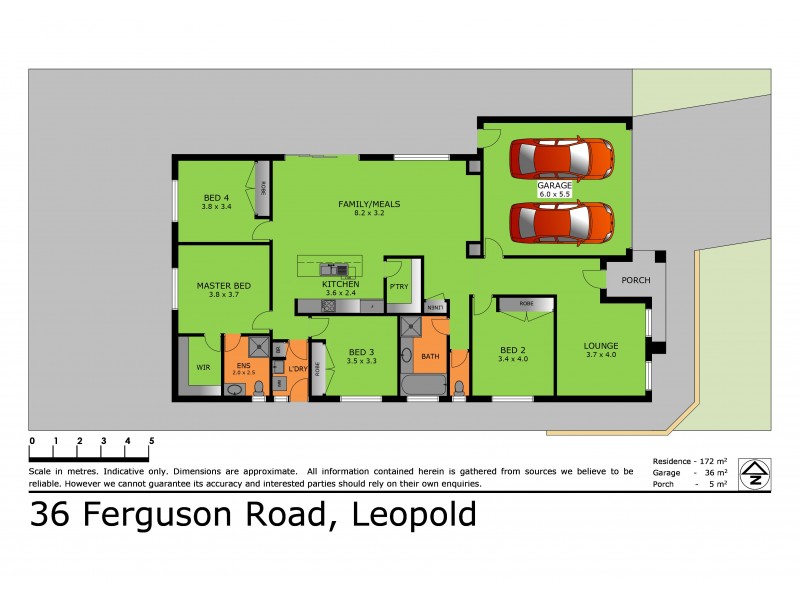 36 Ferguson Road, Leopold VIC 3224 Floorplan