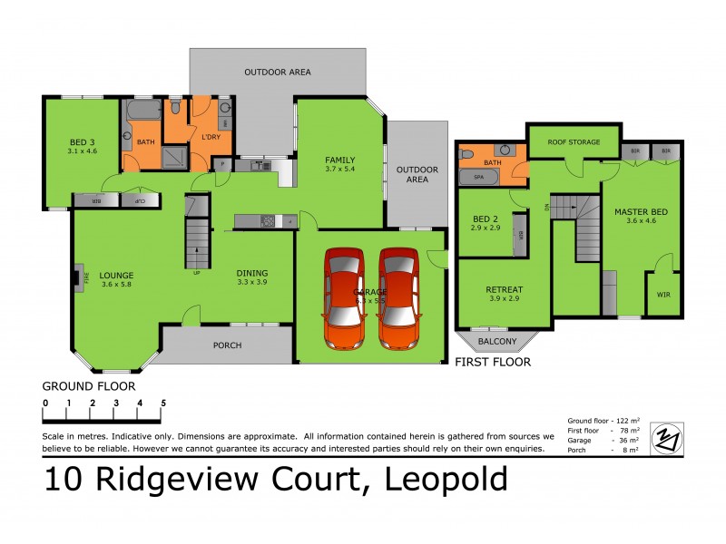 10 Ridgeview Court, Leopold VIC 3224 Floorplan