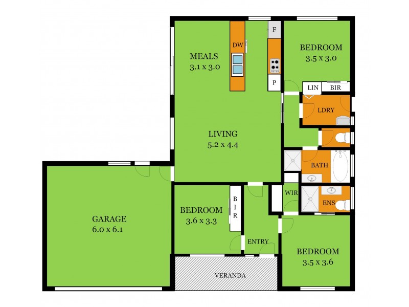 26 Carstairs Close, Grovedale VIC 3216 Floorplan