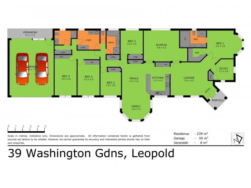 39-41 Washington Gardens, Leopold VIC 3224 Floorplan