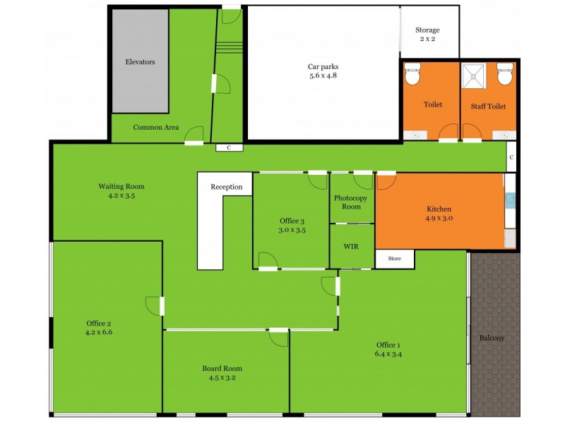 1/8 Gheringhap Street, Geelong VIC 3220 Floorplan