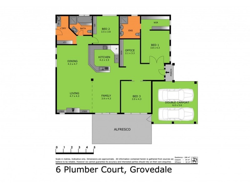 6 Plumber Court, Grovedale VIC 3216 Floorplan