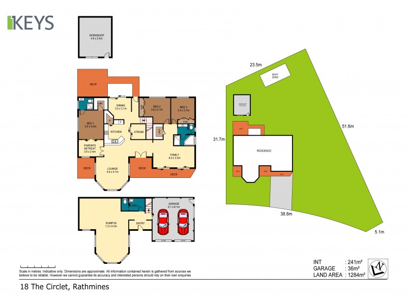 18 The Circlet, Rathmines NSW 2283 Floorplan