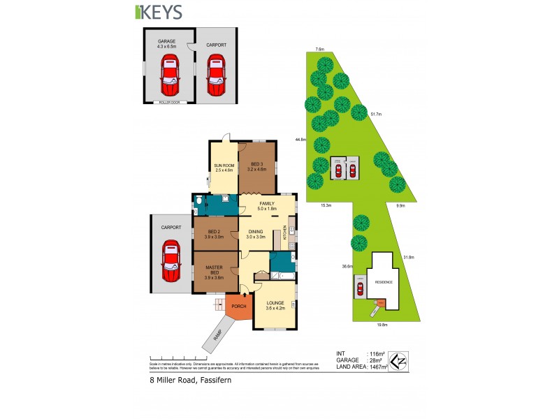 8 Miller Road, Fassifern NSW 2283 Floorplan