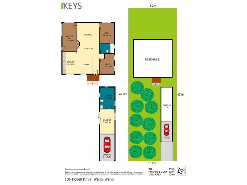 106 Dobell Drive, Wangi Wangi NSW 2267 Floorplan
