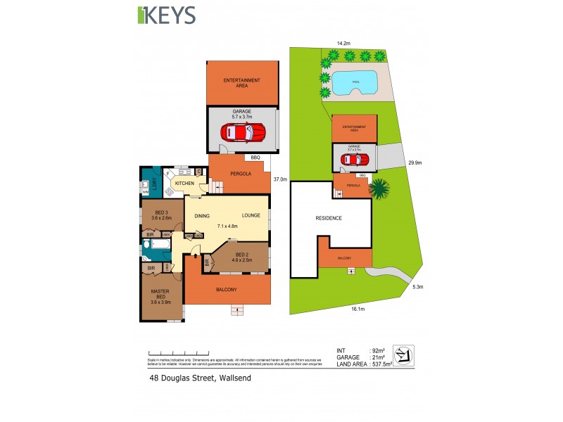 48 Douglas Street, Wallsend NSW 2287 Floorplan