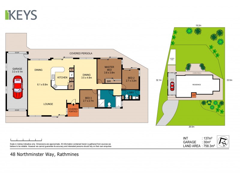 48 Northminster Way, Rathmines NSW 2283 Floorplan