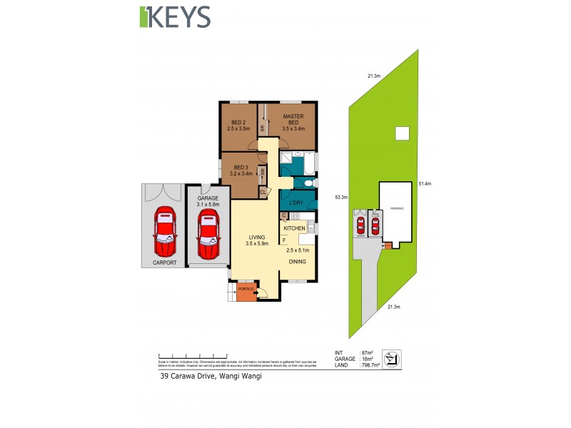 39 Carawa Street, Wangi Wangi NSW 2267 Floorplan
