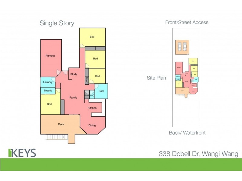 338 Dobell Drive, Wangi Wangi NSW 2267 Floorplan
