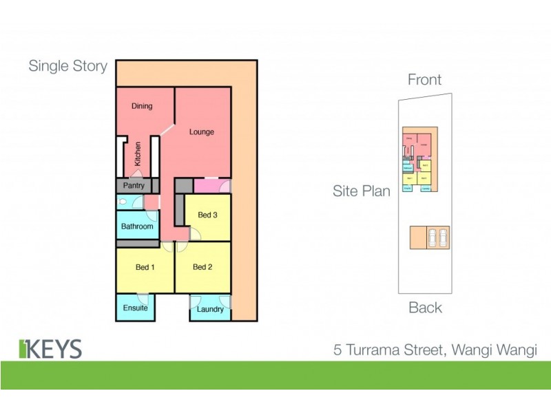 5 Turrama Street, Wangi Wangi NSW 2267 Floorplan