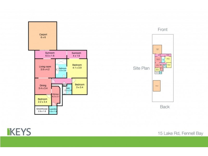 15 Lake Road, Fennell Bay NSW 2283 Floorplan