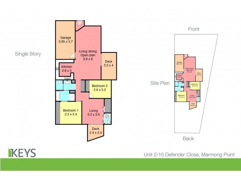 2/15 Defender Close, Marmong Point NSW 2284 Floorplan