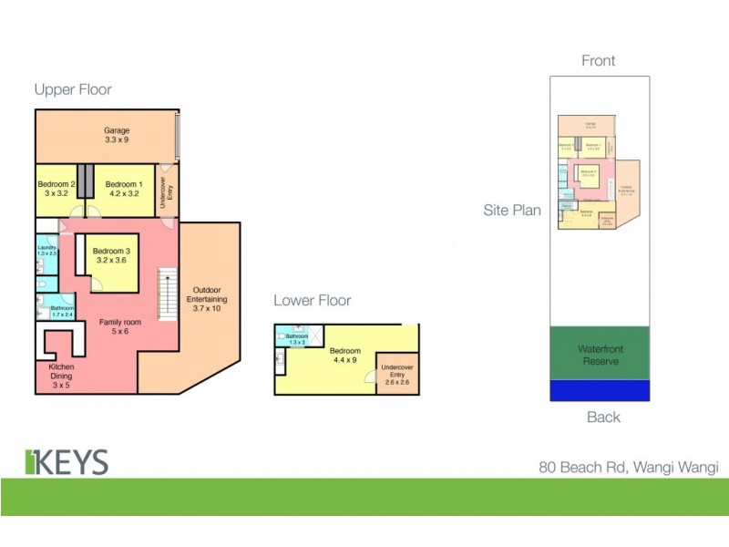 80 Beach Road, Wangi Wangi NSW 2267 Floorplan