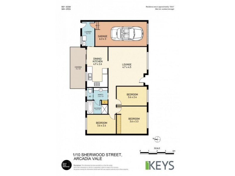 1/10 Sherwood Street, Arcadia Vale NSW 2283