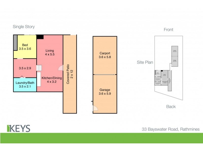33 Bayswater Road, Rathmines NSW 2283 Floorplan