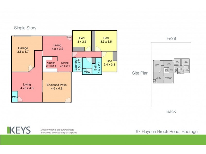 67 Hayden Brook Road, Booragul NSW 2284 Floorplan