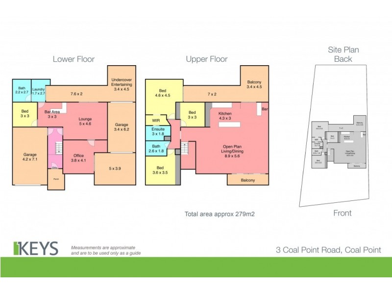 3 Coal Point Road, Coal Point NSW 2283 Floorplan