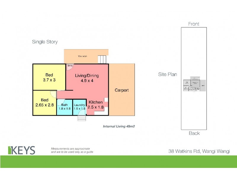 38 Watkins Road, Wangi Wangi NSW 2267 Floorplan