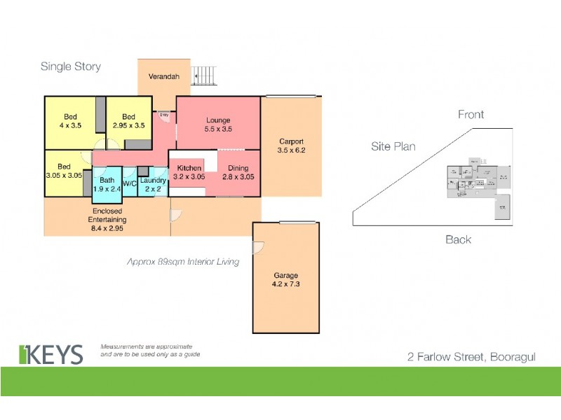 2 Farlow Street, Booragul NSW 2284 Floorplan