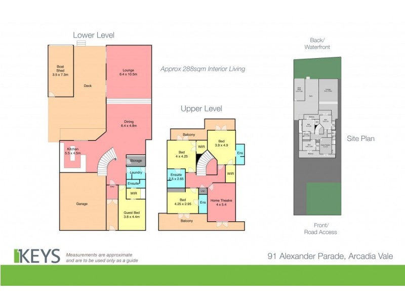 91 Alexander Pde, Arcadia Vale NSW 2283 Floorplan