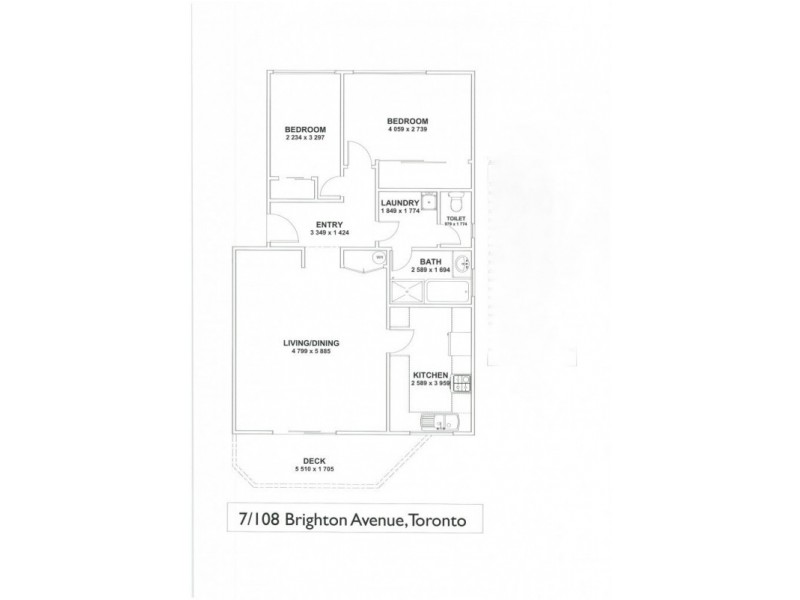 7/108 BRIGHTON AVENUE, Toronto NSW 2283