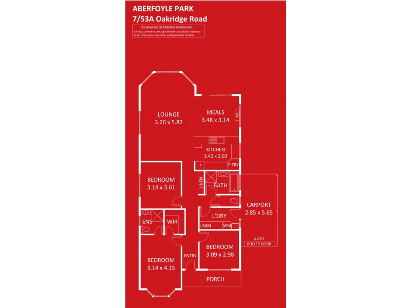 7/53a Oakridge Road, Aberfoyle Park SA 5159 Floorplan