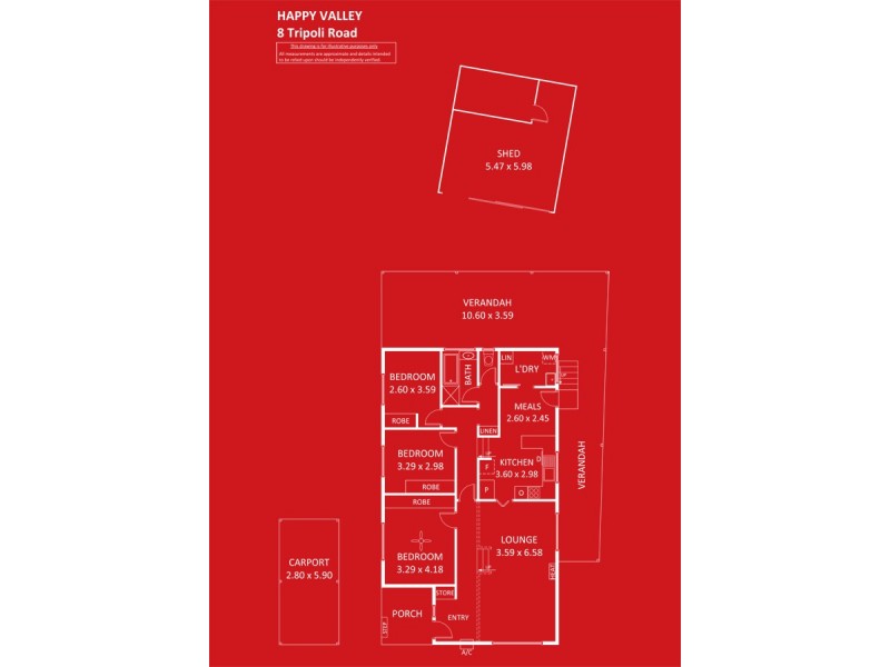 8 Tripoli Road, Happy Valley SA 5159 Floorplan