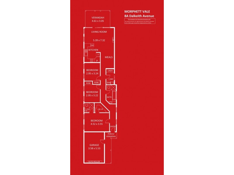 8a Dalkeith Avenue, Morphett Vale SA 5162 Floorplan