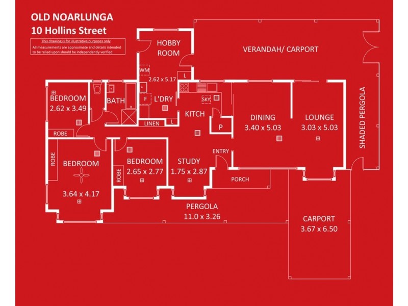 10 Hollins Street, Old Noarlunga SA 5168 Floorplan