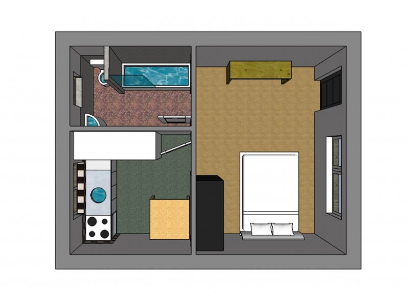 9/462 Victoria Parade, East Melbourne VIC 3002 Floorplan