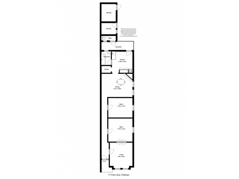 17 Fern Avenue, Prahran VIC 3181 Floorplan