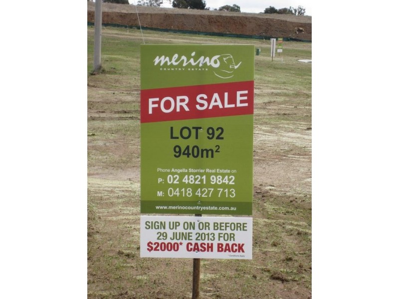 Lot 92,  Corner Kidd Circuit & Lucas Close, Goulburn NSW 2580